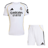 Real Madrid Heimtrikot-Set (Trikot + Shorts) 2025/26 Weiß