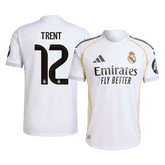 Authentisches TRENT #12 Real Madrid Heimtrikot 2025/26 Weiß