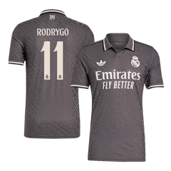 Authentisches RODRYGO #11 Real Madrid Drittes Auswärtstrikot 2024/25