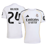HUIJSEN #24 Real Madrid Heimtrikot 2025/26 Weiß