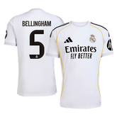 BELLINGHAM #5 Real Madrid Heimtrikot 2025/26 Weiß