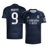 MBAPPÉ #9 Real Madrid Auswärts-Trikot 2025/26 Marineblau