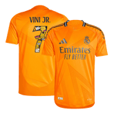 Authentisches VINI JR. #7 Real Madrid Auswärtstrikot 2024/25