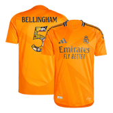 Authentisches BELLINGHAM #5 Real Madrid Auswärtstrikot 2024/25 - Bear Champ Font