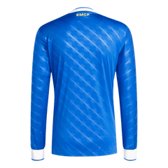 Real Madrid Drittes Auswärtstrikot mit langen Ärmeln 2025/26 – Blau