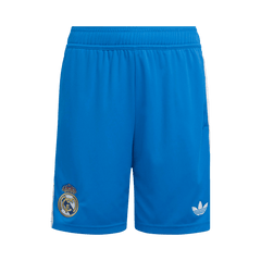 Real Madrid Dritte Auswärtsshorts 2025/26 Blau