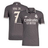 Authentisches VINI JR. #7 Real Madrid Drittes Auswärtstrikot  2024/25