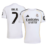 VINI JR. #7 Real Madrid Heimtrikot 2025/26 Weiß