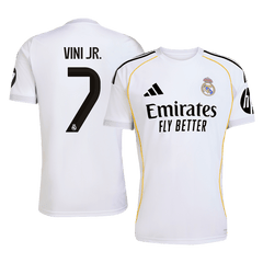 VINI JR. #7 Real Madrid Heimtrikot 2025/26 Weiß