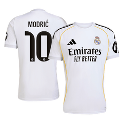 MODRIĆ #10 Real Madrid Heimtrikot 2025/26 Weiß
