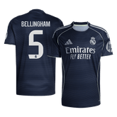 BELLINGHAM #5 Real Madrid Auswärts-Trikot 2025/26 Marineblau
