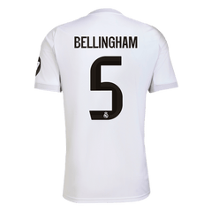 BELLINGHAM #5 Real Madrid Heimtrikot 2025/26 Weiß