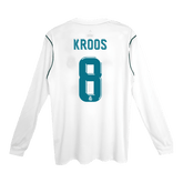 Retro KROOS #8  Real Madrid Heimtrikot mit langen Ärmeln 2017/18