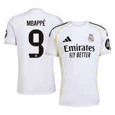 MBAPPÉ #9 Real Madrid Heimtrikot 2025/26 Weiß