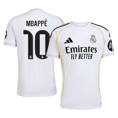 MBAPPE #10 Real Madrid Heimtrikot 2025/26 Weiß