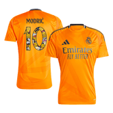 MODRIĆ #10 Real Madrid Auswärtstrikot 2024/25 - Bear Champ Font