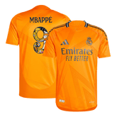 Authentisches MBAPPÉ #9 Real Madrid Auswärtstrikot 2024/25 - Bear Champ Font