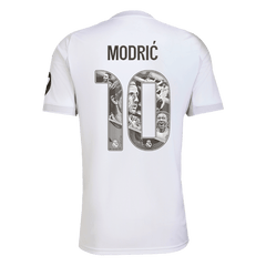 MODRIĆ Spezial #10 Real Madrid Heimtrikot 2025/26 Weiß