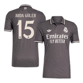 Authentisches ARDA GÜLER #15 Real Madrid Drittes Auswärtstrikot  2024/25