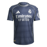 Authentisches Real Madrid Auswärtstrikot 2025/26 Dunkelblau