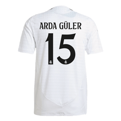 Authentisches ARDA GÜLER #15 Real Madrid Heimtrikot 2024/25