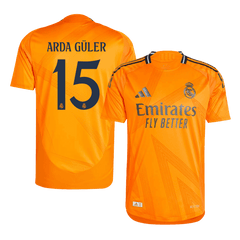 Authentisches ARDA GÜLER #15 Real Madrid Auswärtstrikot 2024/25