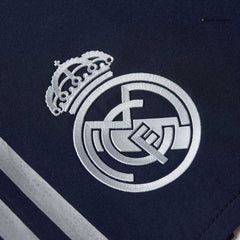 Authentisches Real Madrid Auswärtsset (Trikot + Shorts) 2025/26 – Marineblau