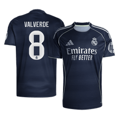 VALVERDE #8 Real Madrid Auswärtstrikot 2025/26 Navy