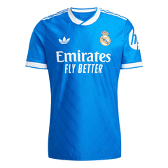Authentisches Real Madrid Drittes Auswärtstrikot 2025/26 – Blau