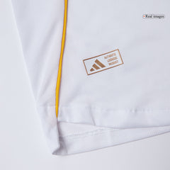 Authentisches Real Madrid Heimtrikot-Set (Trikot + Shorts) 2025/26 Weiß